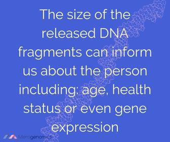Image of Merogenomics article quote on circulating cfDNA benefits