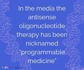 Image of Merogenomics article quote on programmable medicine